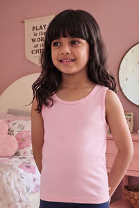 Zivame Girls Solid Tanks (Pack of 2) - Multicolor — thumbnail 11